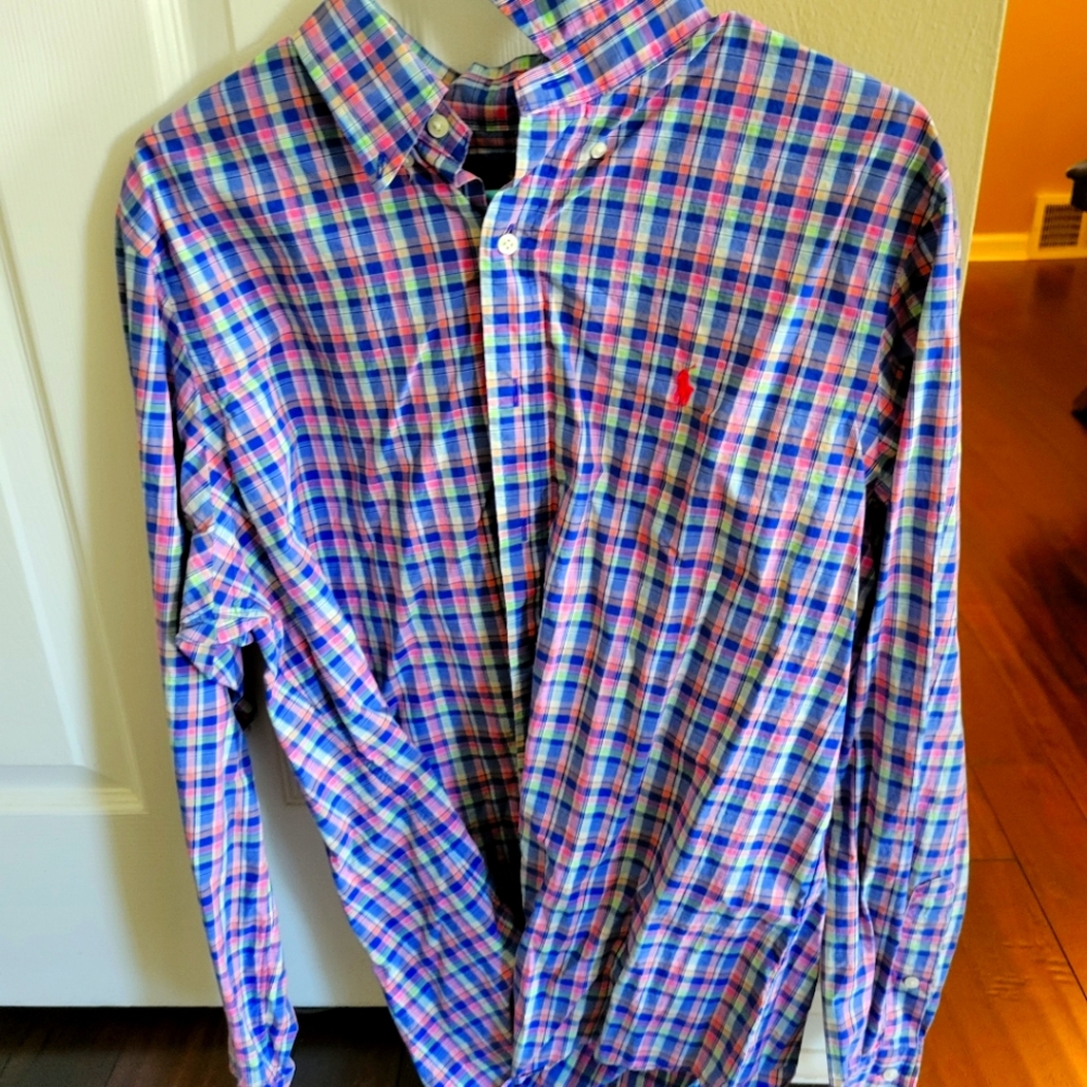 Ralph Lauren Mens Large Long Sleeve